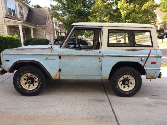 1974 Gray Ford Bronco