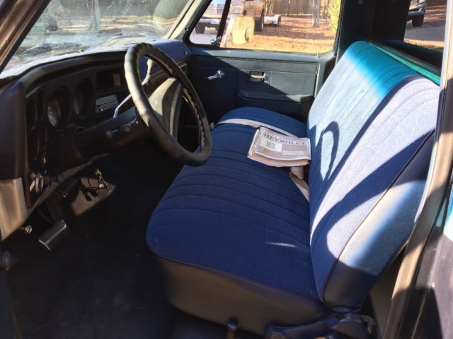 1974 Blue Chevrolet C-10 Standard Cab Pickup