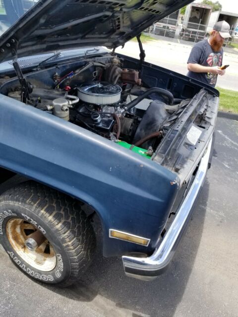 1974 Blue Chevrolet C/K Pickup 1500 Standard Cab Pickup