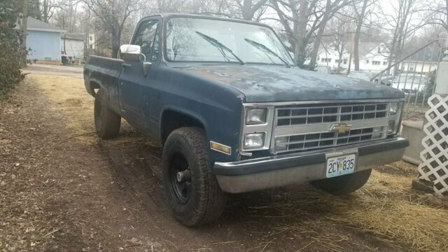 1974 Blue Chevrolet C/K Pickup 1500 Standard Cab Pickup