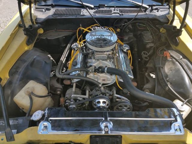 1974 Yellow Chevrolet Camaro Coupe