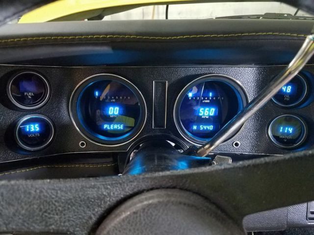 1974 Yellow Chevrolet Camaro Coupe