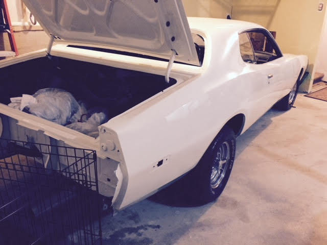 1974 White Dodge Charger Coupe