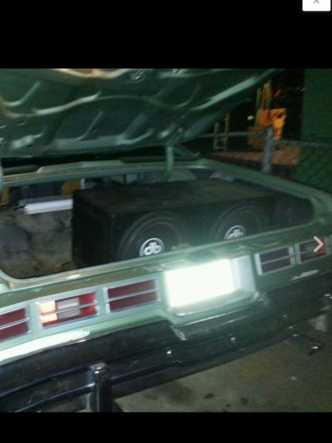 1975 Green Chevrolet Capriceold Coupe