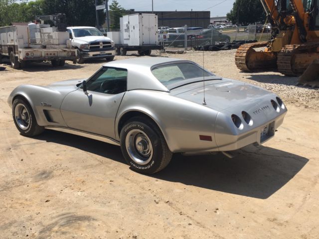 1974 Silver Chevrolet Corvette