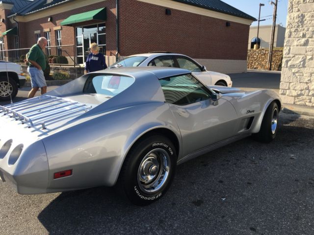 1974 Silver Chevrolet Corvette Coupe