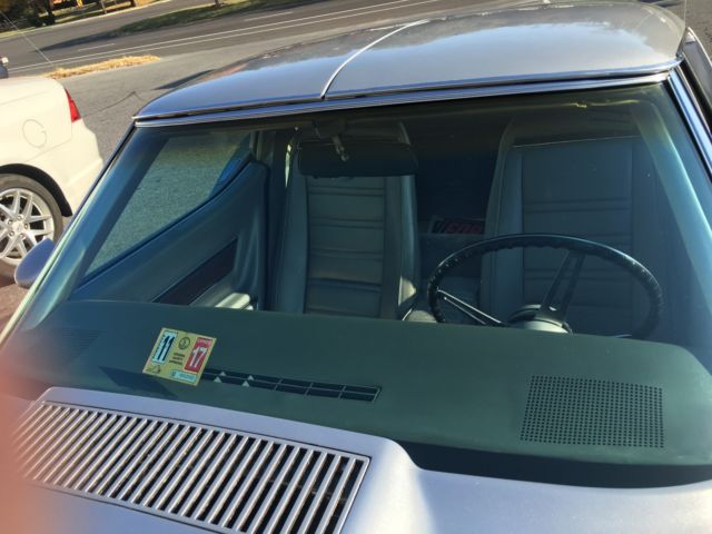 1974 Silver Chevrolet Corvette Coupe