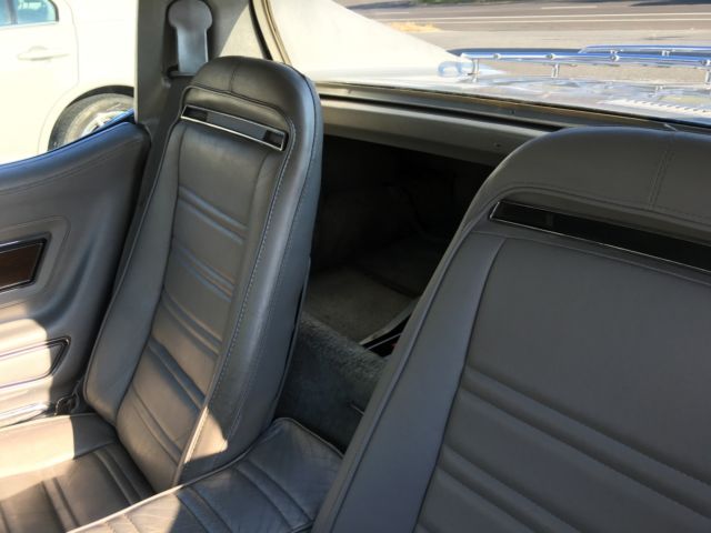 1974 Silver Chevrolet Corvette Coupe