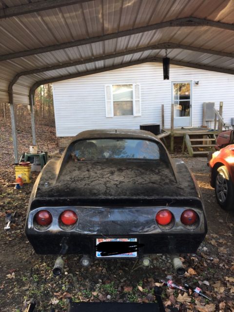 1974 Black Chevrolet Corvette
