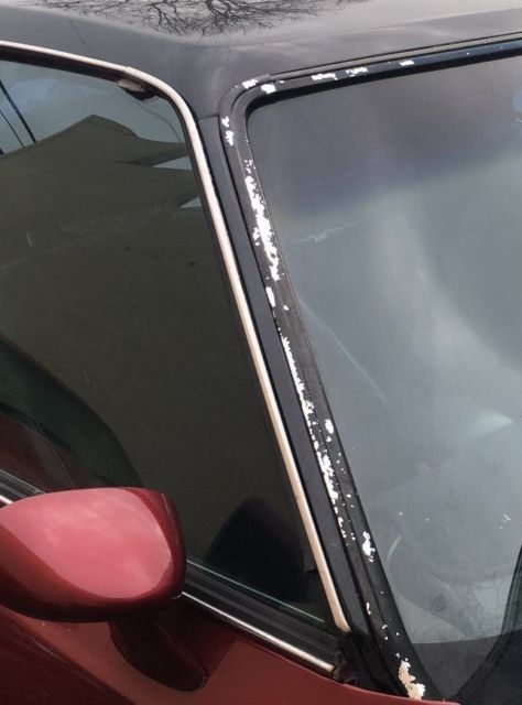 1974 black and red Chevrolet El Camino