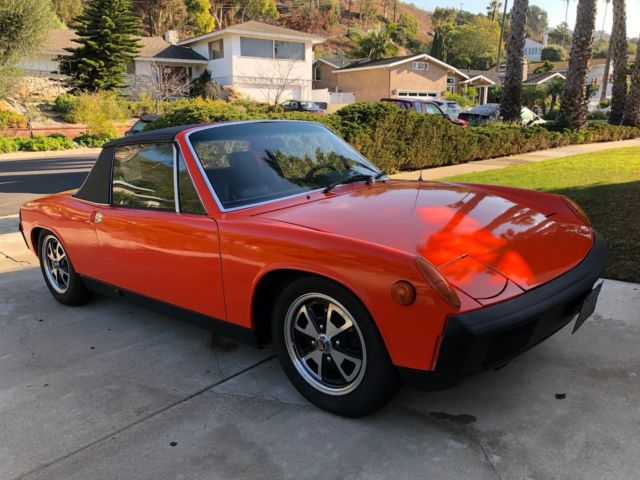 1974 Phenix Red Porsche 914 Targa