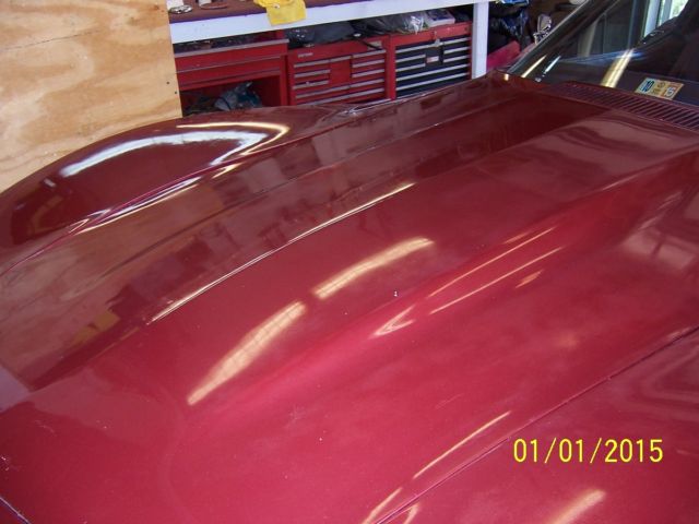1974 Red Chevrolet Corvette Coupe