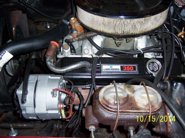 1974 Red Chevrolet Corvette Coupe