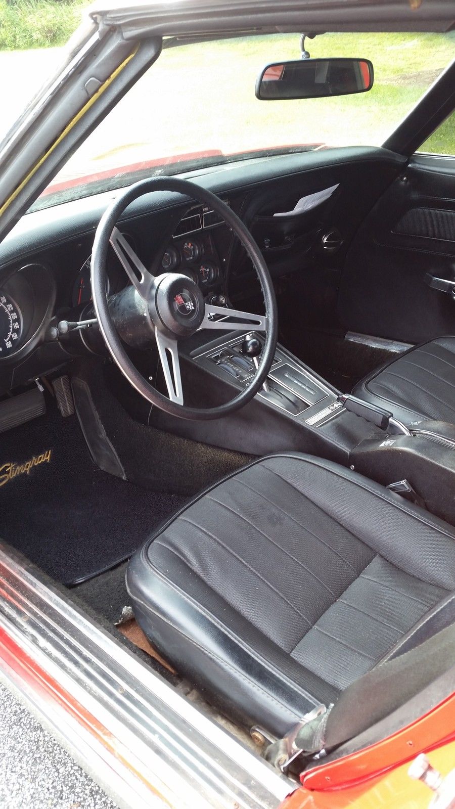 1974 Red Chevrolet Corvette