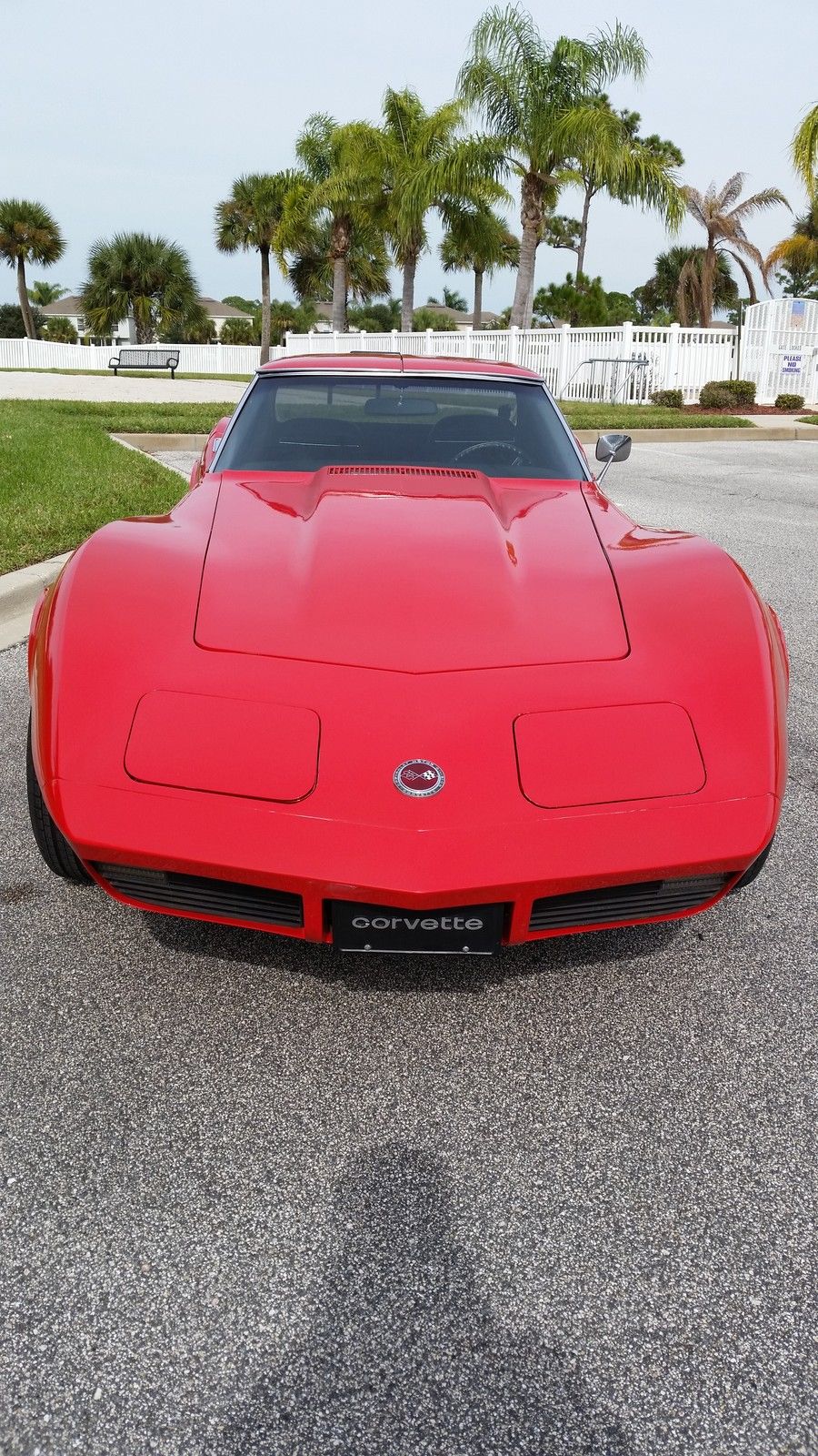 1974 Red Chevrolet Corvette