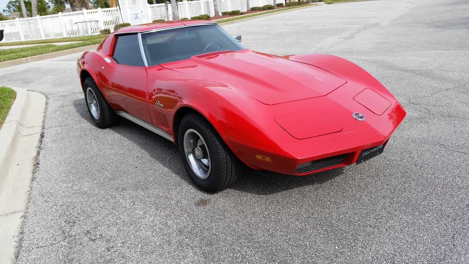 1974 Red Chevrolet Corvette