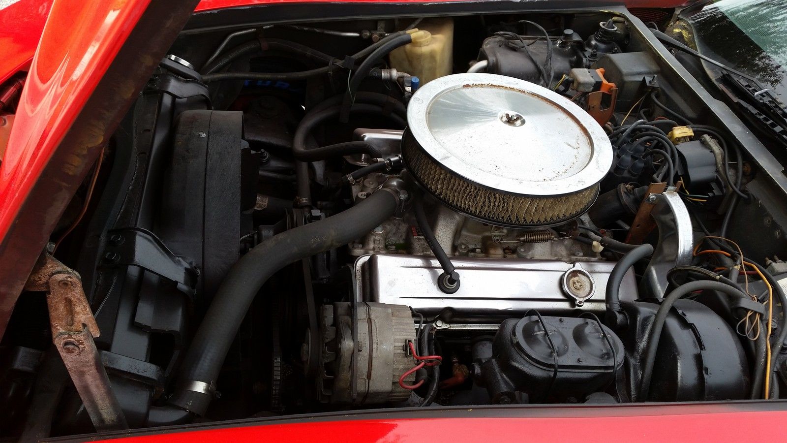 1974 Red Chevrolet Corvette