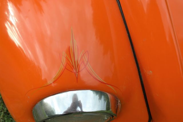 1974 Orange Volkswagen Beetle - Classic Sedan