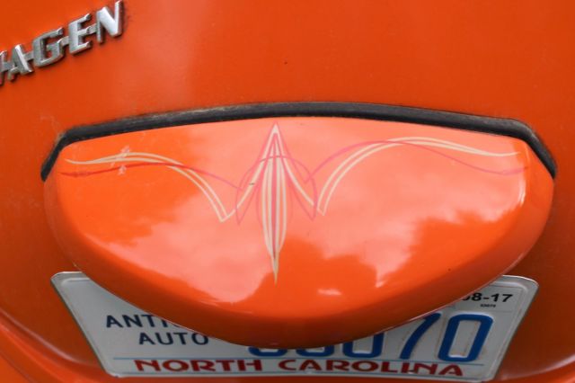 1974 Orange Volkswagen Beetle - Classic Sedan