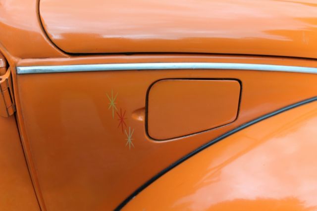 1974 Orange Volkswagen Beetle - Classic Sedan