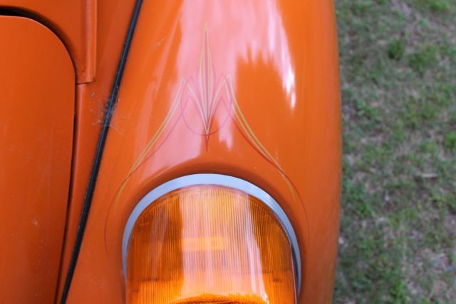 1974 Orange Volkswagen Beetle - Classic Sedan