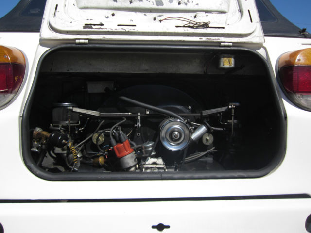 1974 white Volkswagen Thing Convertible