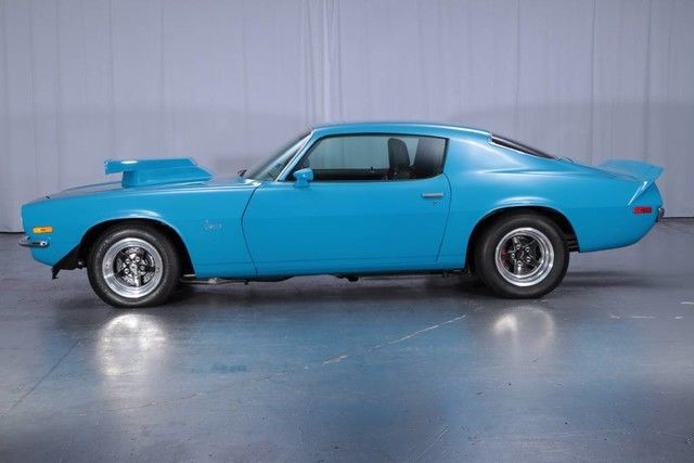1973 Blue Chevrolet Camaro --