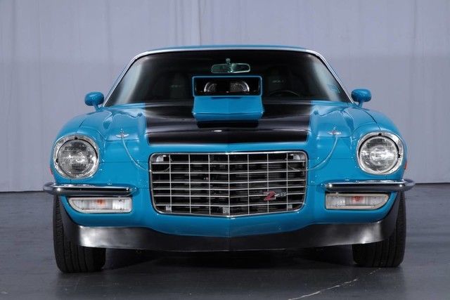 1973 Blue Chevrolet Camaro --