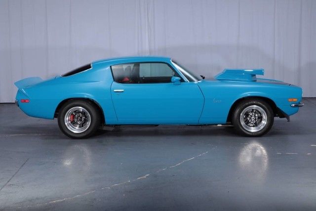 1973 Blue Chevrolet Camaro --
