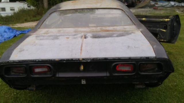 1974 Yellow Dodge Challenger Coupe
