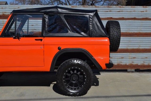1975 Orange Ford Bronco SUV