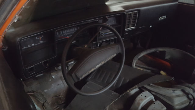 1975 Orange Chevrolet Chevelle
