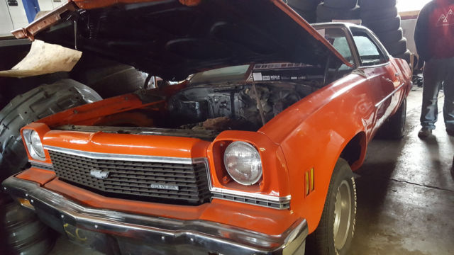 1975 Orange Chevrolet Chevelle