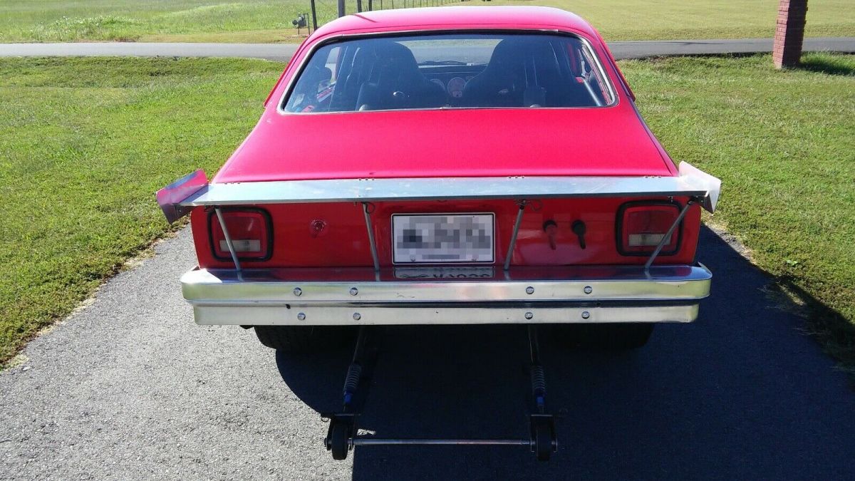 1975 Red Chevrolet Vega Hatchback