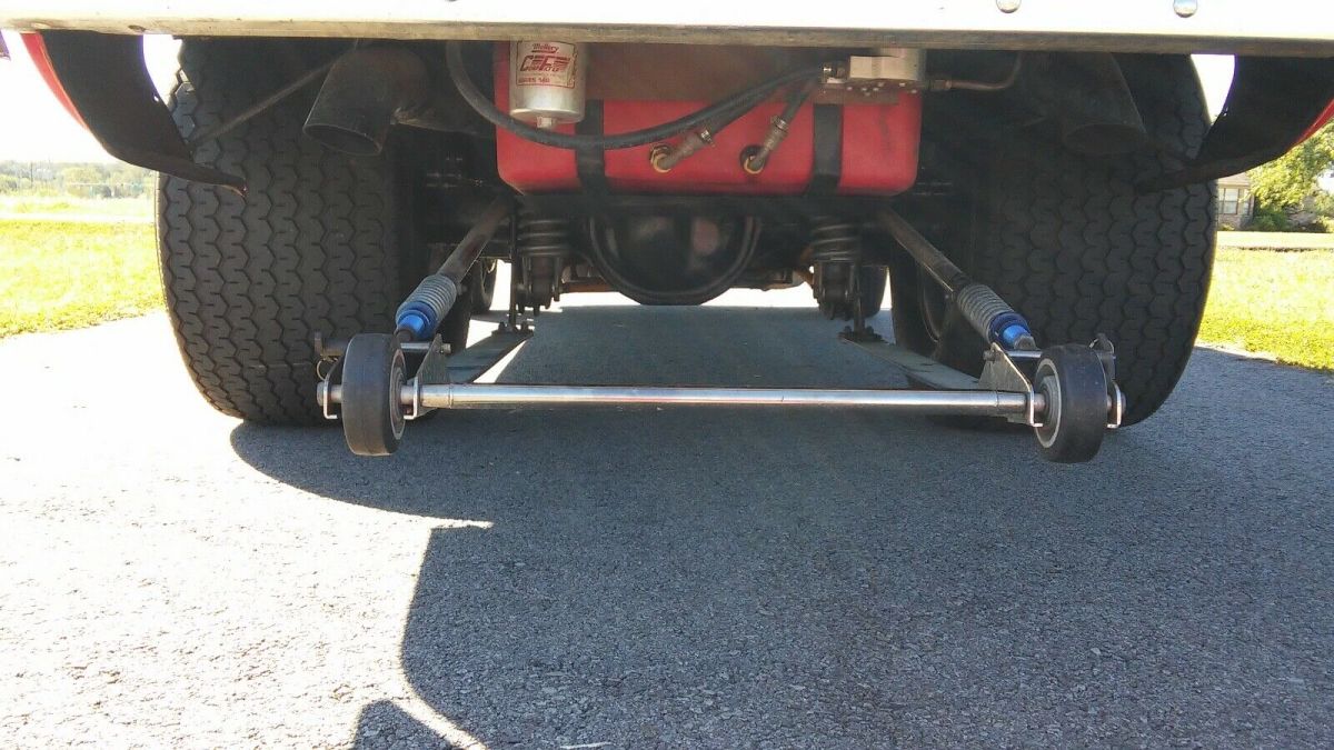 1975 Red Chevrolet Vega Hatchback