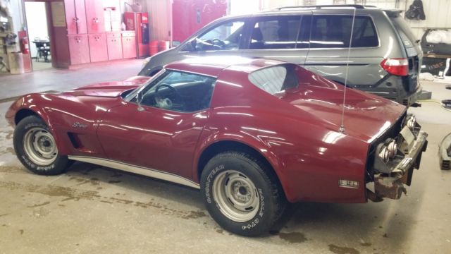 1975 Black Chevrolet Corvette