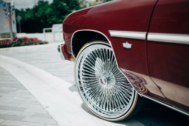 1975 DARK RED Chevrolet Caprice Convertible