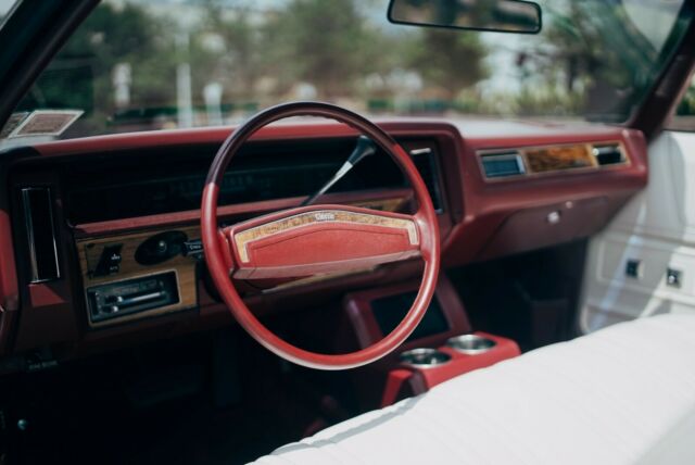 1975 DARK RED Chevrolet Caprice Convertible
