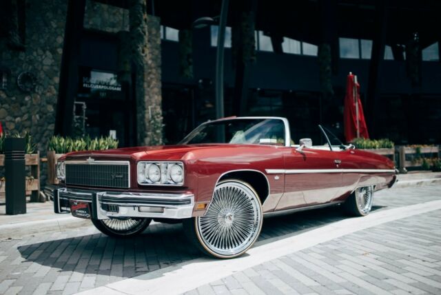 1975 DARK RED Chevrolet Caprice Convertible