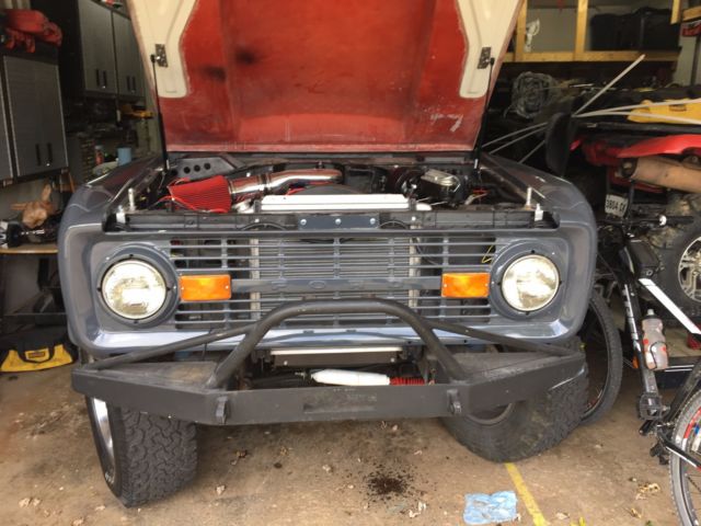 1975 Gray Ford Bronco SUV