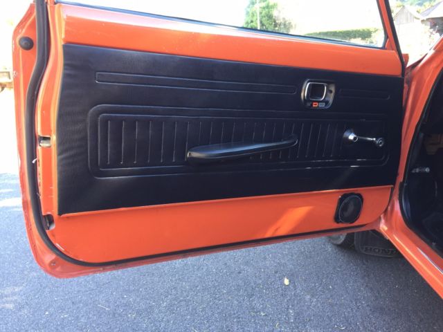 1975 Orange Honda Civic Hatchback