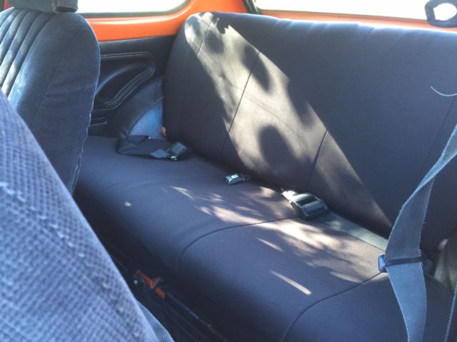 1975 Orange Honda Civic Hatchback