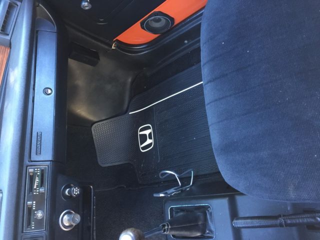 1975 Orange Honda Civic Hatchback