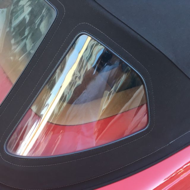 1975 Red Mercedes-Benz SL-Class Convertible