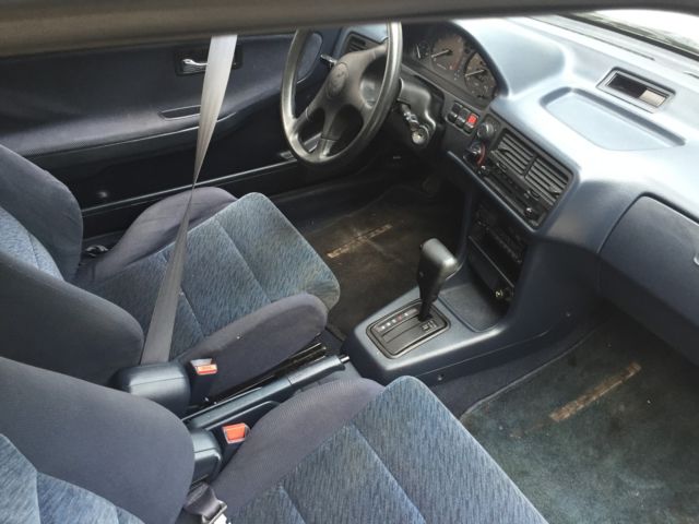 1993 White Acura Integra Hatchback