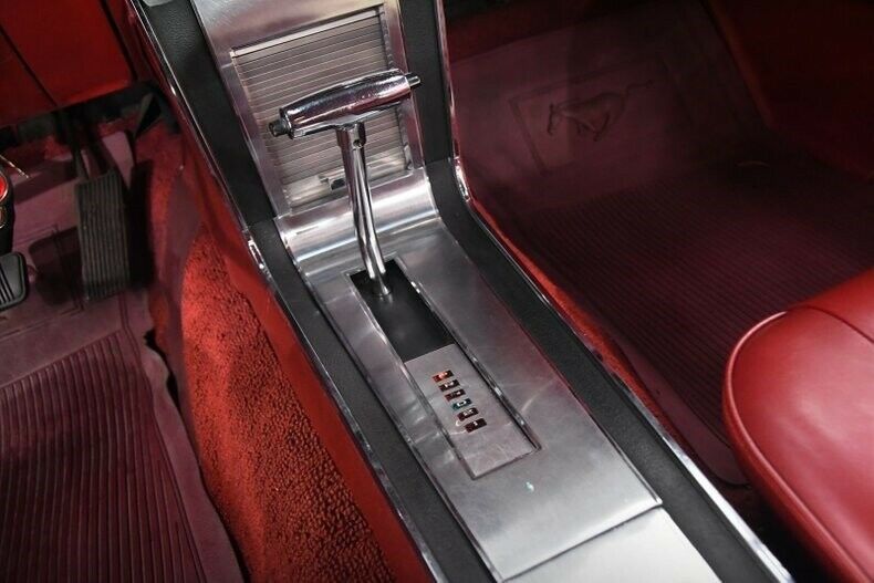 1967 Red Ford Mustang Hardtop