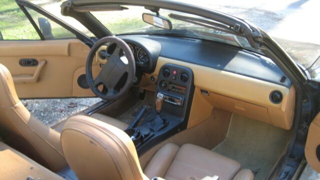 1993 Black / Tan top Mazda MX-5 Miata Convertible