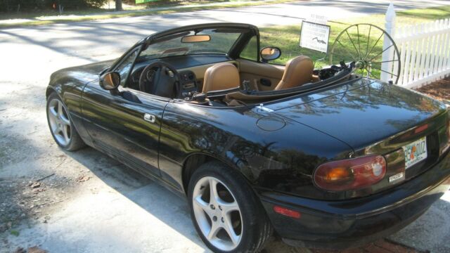 1993 Black / Tan top Mazda MX-5 Miata Convertible