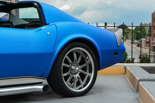 1975 Blue Chevrolet Corvette Coupe