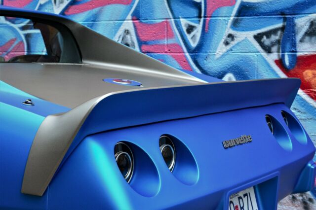 1975 Blue Chevrolet Corvette Coupe